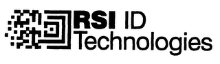 RSI ID TECHNOLOGIES