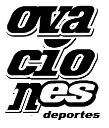 OVACIONES DEPORTES