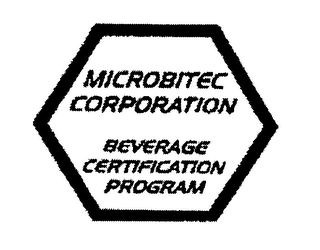 MICROBITEC CORPORATION BEVERAGE CERTIFICATION PROGRAM