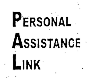 PERSONAL ASSISTANCE LINK