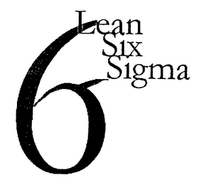 LEAN SIX SIGMA 6