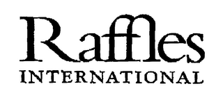 RAFFLES INTERNATIONAL