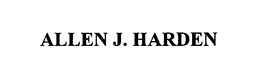 ALLEN J. HARDEN