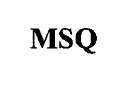 MSQ