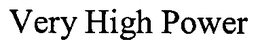 VERY HIGH POWER