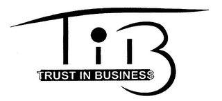 TIB TRUST IN BUSINESS