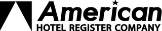 AMERICAN HOTEL REGISTER COMPANY