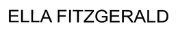 ELLA FITZGERALD