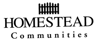 HOMESTEAD COMMUNITIES