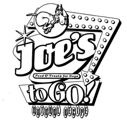 JOE'S TO GO! FOOD & TREATS FOR DOGS NATURAL RECIPE