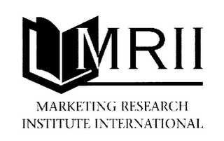 MRII MARKETING RESEARCH INSTITUTE INTERNATIONAL