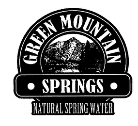 GREEN MOUNTAIN SPRINGS NATURAL SPRING WATER