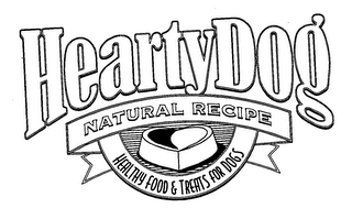 HEARTYDOG NATURAL RECIPE HEALTHY FOOD & TREATS FOR DOGS