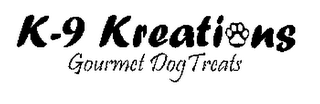 K-9 KREATIONS GOURMET DOG TREATS