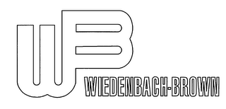 WB WIEDENBACH-BROWN