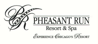 PR PHEASANT RUN RESORT & SPA EXPERIENCE CHICAGO'S RESORT