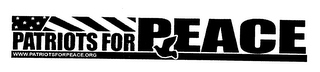 PATRIOTS FOR PEACE WWW.PATRIOTSFORPEACE.ORG
