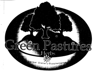 GREEN PASTURES HERBS HERBAL DIETARY SUPPLEMENTS