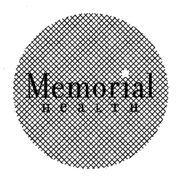 MEMORIAL HEALTH