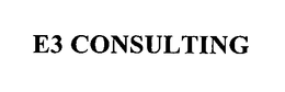 E3 CONSULTING