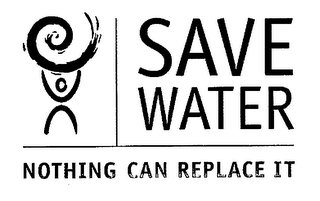 SAVE WATER NOTHING CAN REPLACE IT