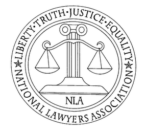 NATIONAL LAWYERS ASSOCIATION NLA LIBERTY TRUTH JUSTICE EQUALITY