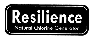 RESILIENCE NATURAL CHLORINE GENERATOR