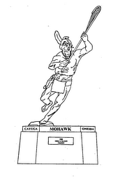 THE TEWAARATON TROPHY CAYUGA MOHAWK ONEIDA