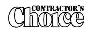 CONTRACTOR'S CHOICE