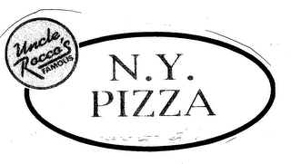 UNCLE ROCCO'S FAMOUS N.Y. PIZZA