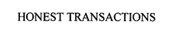 Honest Transactions, Inc.