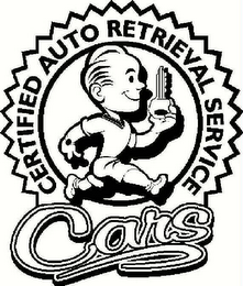 CARS CERTIFIED AUTO RETRIEVAL SERVICE