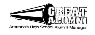 GREAT ALUMNI AMERICA'S HIGH SCHOOL ALUMNI MANAGER