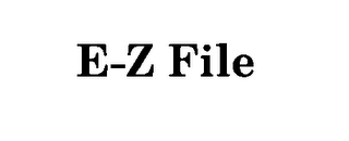 E-Z FILE