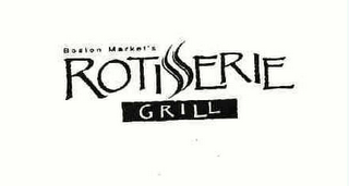 BOSTON MARKET'S ROTISSERIE GRILL