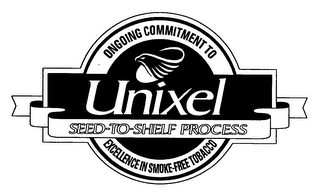 UNIXEL SEED-TO-SHELF PROCESS ONGOING COMMITMENT TO EXCELLENCE IN SMOKE-FREE TOBACCO