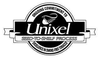 UNIXEL SEED-TO-SHELF PROCESS ONGOING COMMITMENT TO EXCELLENCE IN SMOKE-FREE TOBACCO