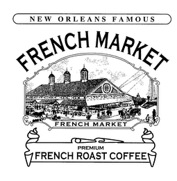 NEW ORLEANS FAMOUS FRENCH MARKET PREMIUM FRENCH ROAST COFFEE