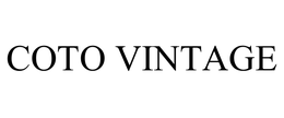 COTO VINTAGE