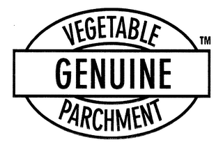 VEGETABLE GENUINE PARCHMENT