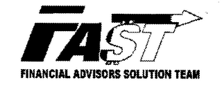 FAST FINANCIAL ADVISORS SOLUTION TEAM