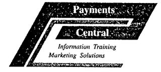 PC PAYMENTS CENTRAL INFORMATION TRAINING MARKETING SOLUTIONS