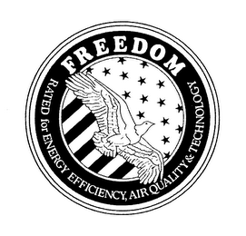 FREEDOM RATED FOR ENERGY EFFICIENCY, AIR QUALITY & TECHNOLOGY