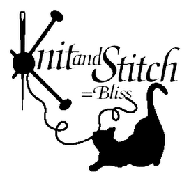 KNIT AND STITCH = BLISS