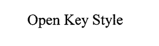 OPEN KEY STYLE