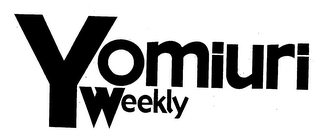 YOMIURI WEEKLY