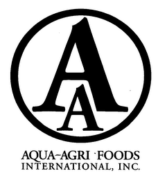 AA AQUA-AGRI FOODS INTERNATIONAL, INC.