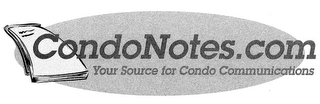 CONDONOTES.COM YOUR SOURCE FOR CONDO COMMUNICATIONS