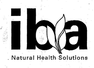 IBA NATURAL HEALTH SOLUTIONS