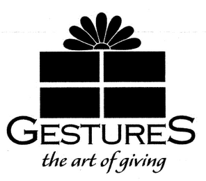 GESTURES THE ART OF GIVING